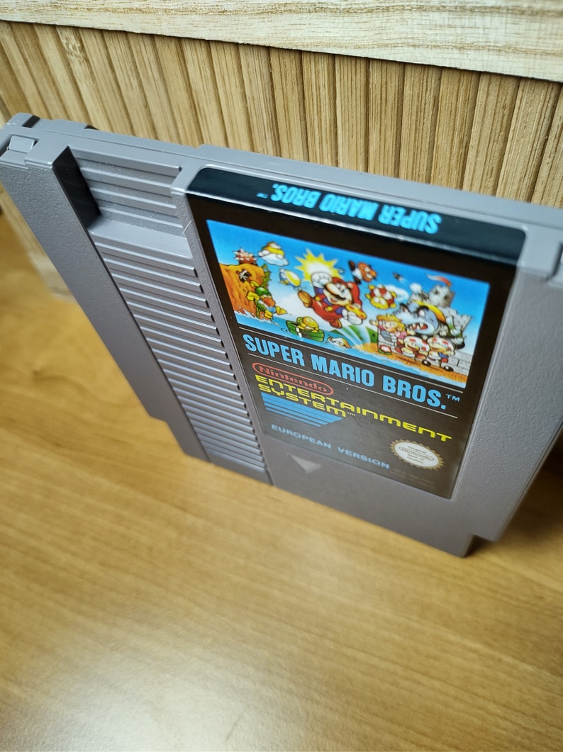 Super Mario Bros very rare game for Nintendo in perfect condition image 3