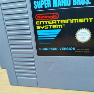 Super Mario Bros very rare game for Nintendo in perfect condition image 2