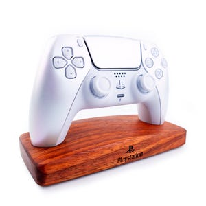 Controller-Halter/Controller Ständer aus Holz – Perfekt für den Playstation 5 Dualsense Edge, Xbox X/S, Elite Series 2