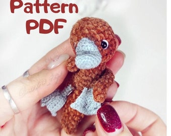 Pattern Platypus crochet tutorial in English