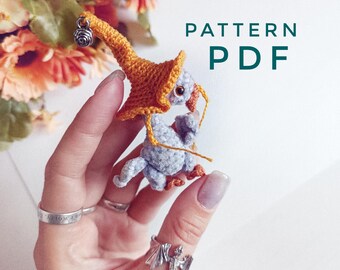 Pattern goose keychain crochet DIY tutorial in English