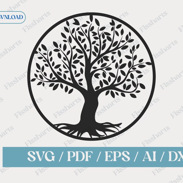 Tree of Life Stencil - Etsy