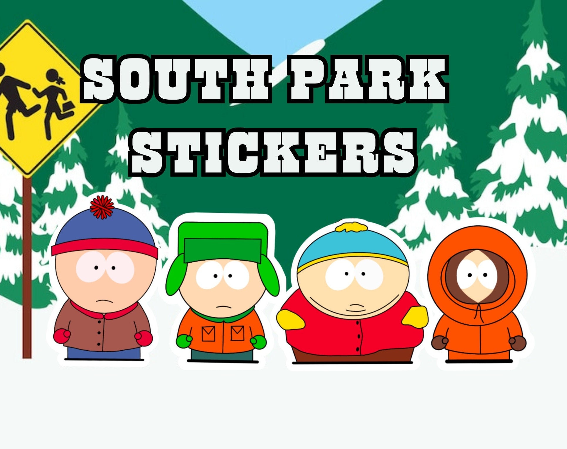 South Park Auto Sticker