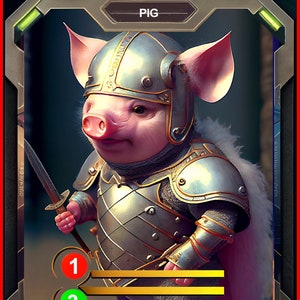 Animales blindados - Juego de cartas