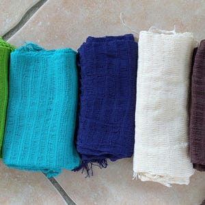 Small Head Rebozo - Rebozitos - Mexican Scarf - Stole - Rebozo 100% cotton