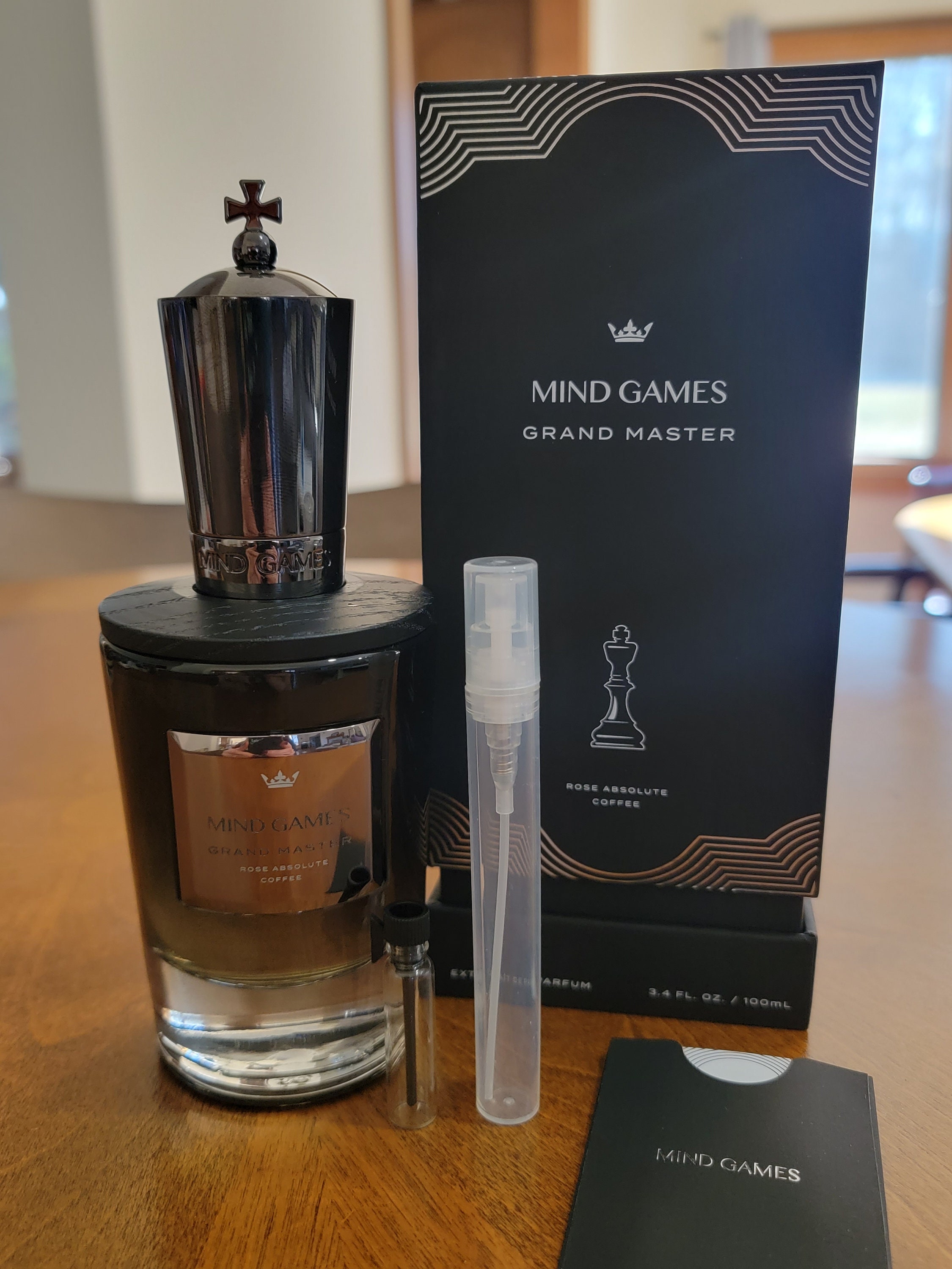 MIND GAMES Grand Master Extrait de Parfum - Black King, 3.4 oz.