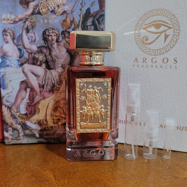 Triumph of Bacchus - Argos, Eau de parfum 0.8ml, 2ml, 5ml sample, Decant. Fast shipping in USA