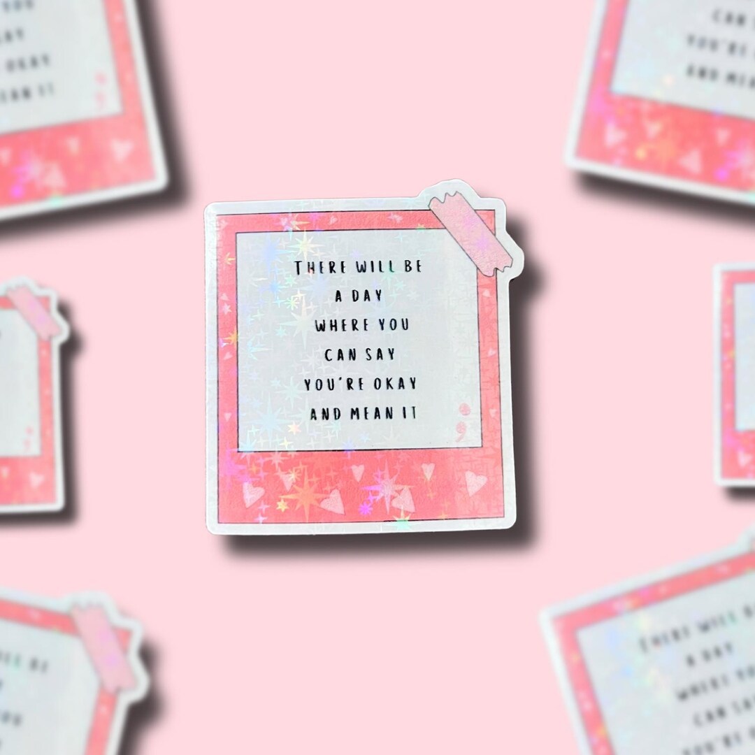 Affirmation Vinyl Sticker | Mental Health Quote (2 Inch) - Etsy