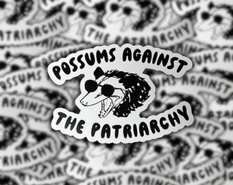 Possums Against the Patriarchy || Magnet