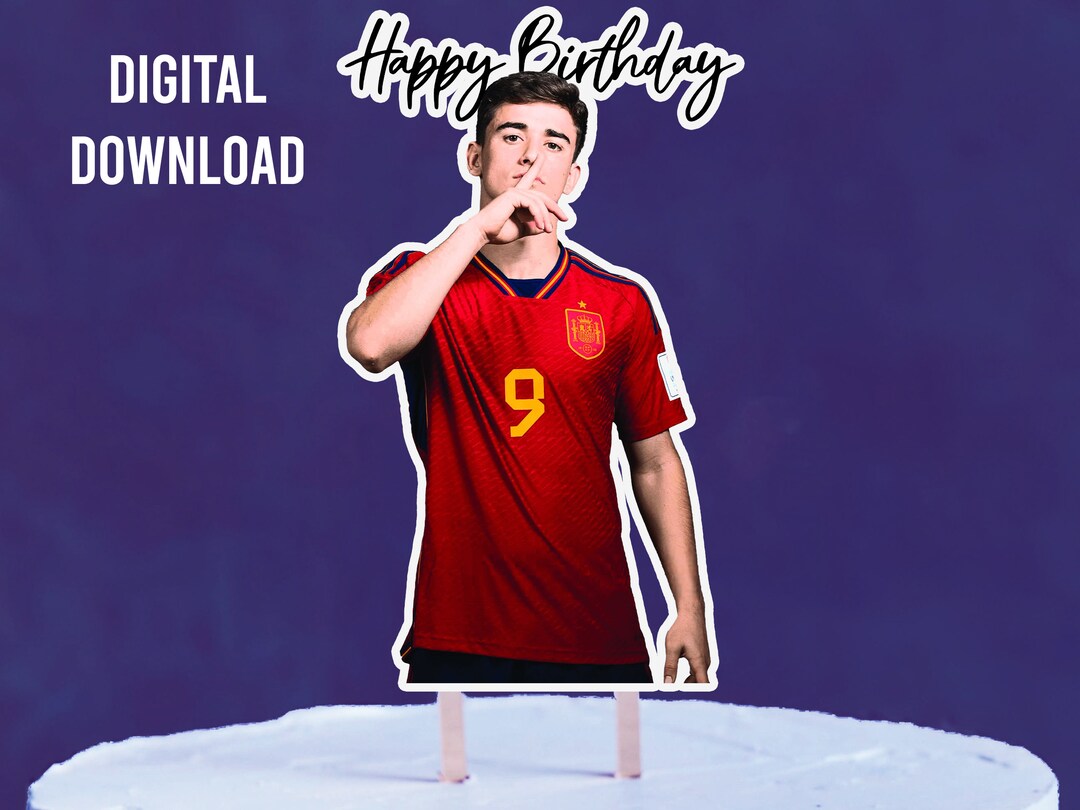 Gavi Birthday Cake Topper Instant Download Gavi Cupcake Topper - Etsy