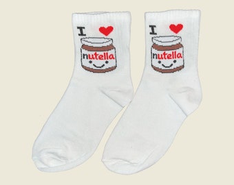 I Love Nutella Socks