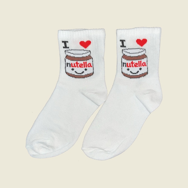 I Love Nutella Socks