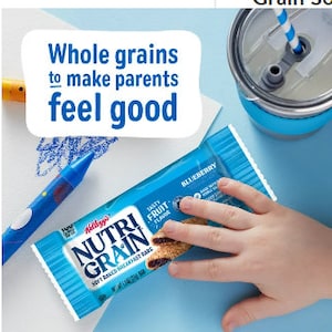 Barrette per la colazione al forno morbide Nutri-Grain, mirtillo, 8 ct, 10,4 once, scatola