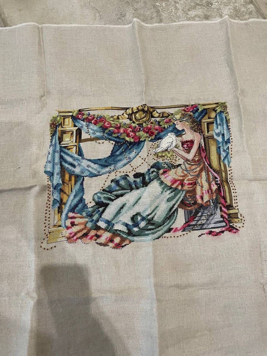 Mirabilia MD97 Athenagoddess of Wisdom. Finished Embroidery Etsy