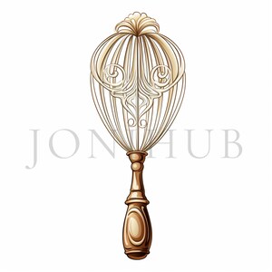 Whisk Clipart | 10 High Quality JPGs | Digital download | Whisk Vector | Whisk Illustration | Bakery Clipart | Whisk | Whisk Drawing | Whisk