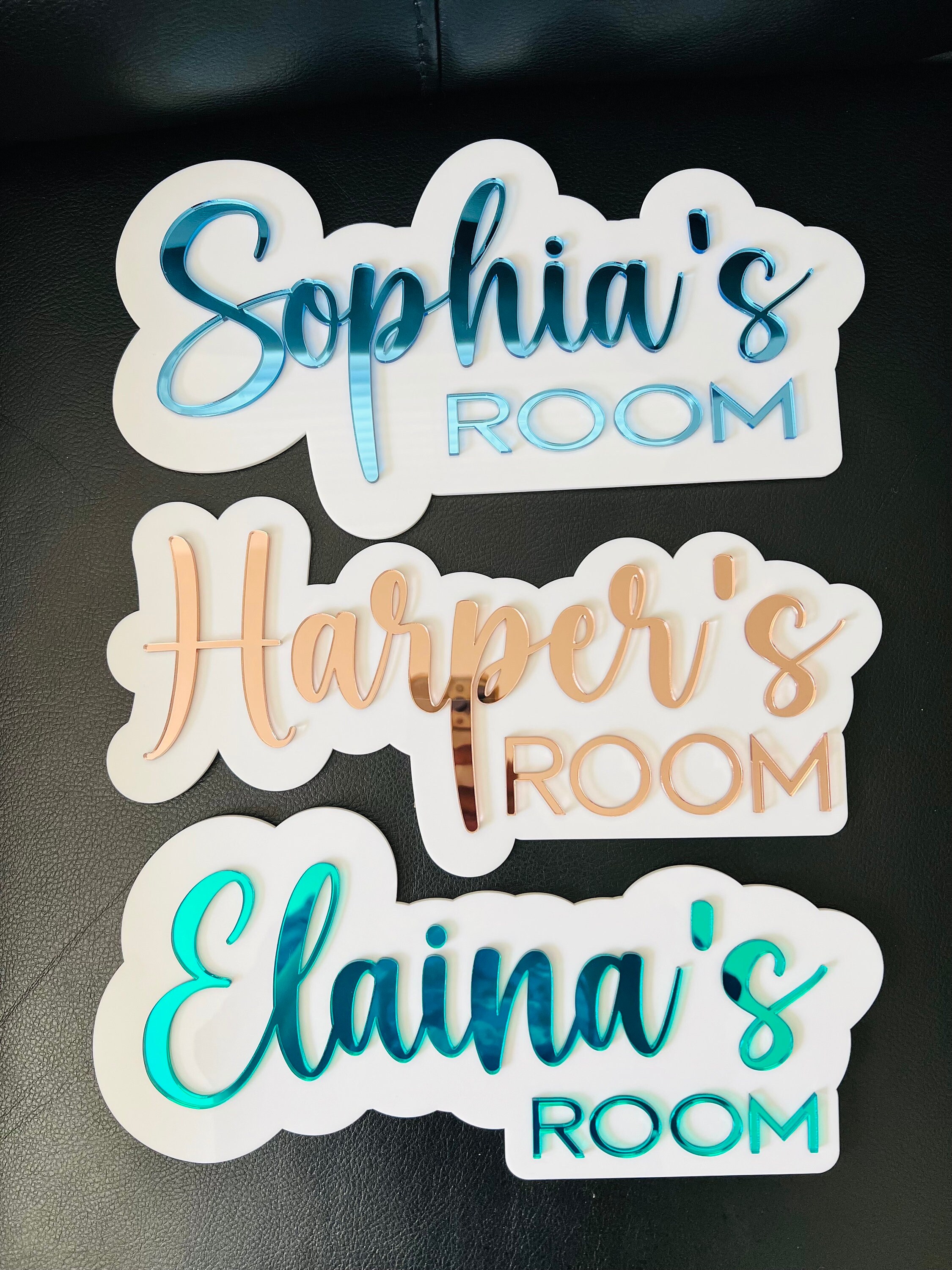 Personalized Door Sign Name Sign Decor 3D Printed Name Sign - Etsy