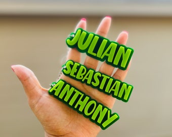 Personalized Keychains, Backpack Keychains, Custom Gifts, School Backpack Keychains, Cute Tags, Stocking Stuffing, Stocking Filler