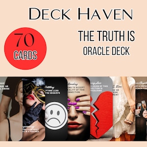 The answer is simple oracle cards - Etsy 日本