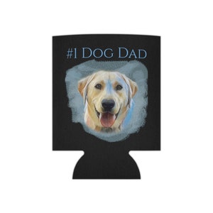 Custom Dog Can Cooler, Pet Gifts, Gifts for Men, Dog Owner Gift