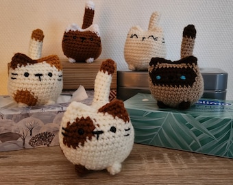 Amigurumi peluche en crochet petits chats trop mignons