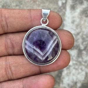 Amethyst Sterling Silver Pendant, Artisan Wire Scrollwork, Mystical Gemstone Jewelry