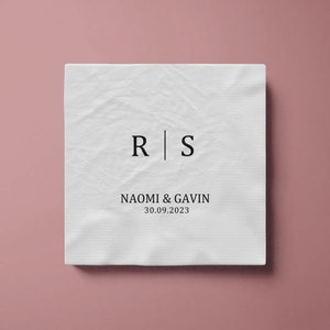 Custom Napkins, Personalized Napkin, custom cocktail, wedding napkins, Birthday Napkin, Event Favours, Party Napkin, Luncheon Napkin Dinner
