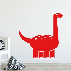 Brachiosaurus Dinosaur Wall Decal Sticker