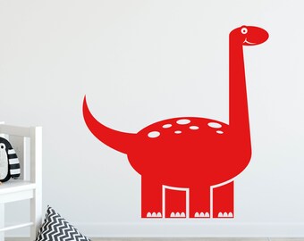 Brachiosaurus Dinosaur Wall Decal Sticker