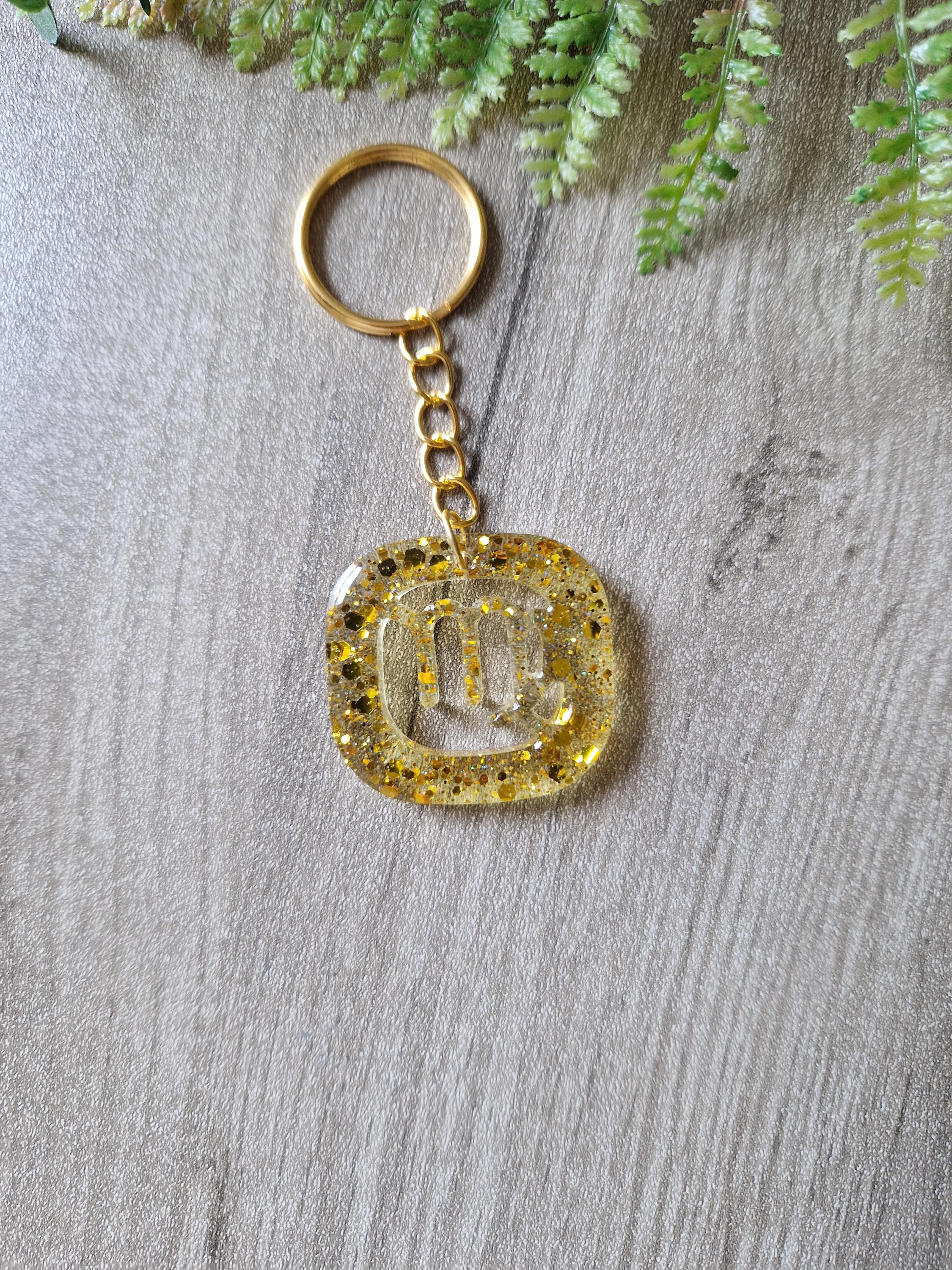 Porte-Clés Vide Décoratif En Métal - Breloque Pour Sac à Main Ou Trousseau - Modèle Unique Et Délicat