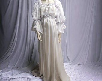 Vestido de maternidad para Baby Shower/Vestido de maternidad para sesión de fotos/vestidos hechos a mano/accesorios para fotos/vestido de gasa/vestido de maternidad/vestido para sesión de fotos