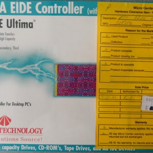 DTC DATA EIDE Controller for Desktop pc, New in Box