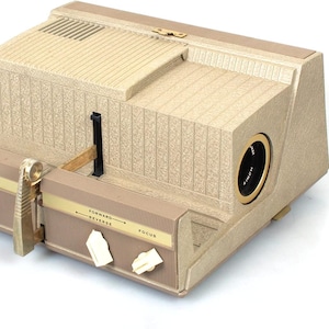 Sawyers Crestline 35MM Slide Projector Model 500, SERVICED - Lamp (bulb), Magazine or Carousel, Manual (pdf), Various Colors, Styles