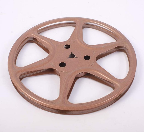 8MM FILM REEL, 7 Inch, 400ft, Steel, Made in USA 