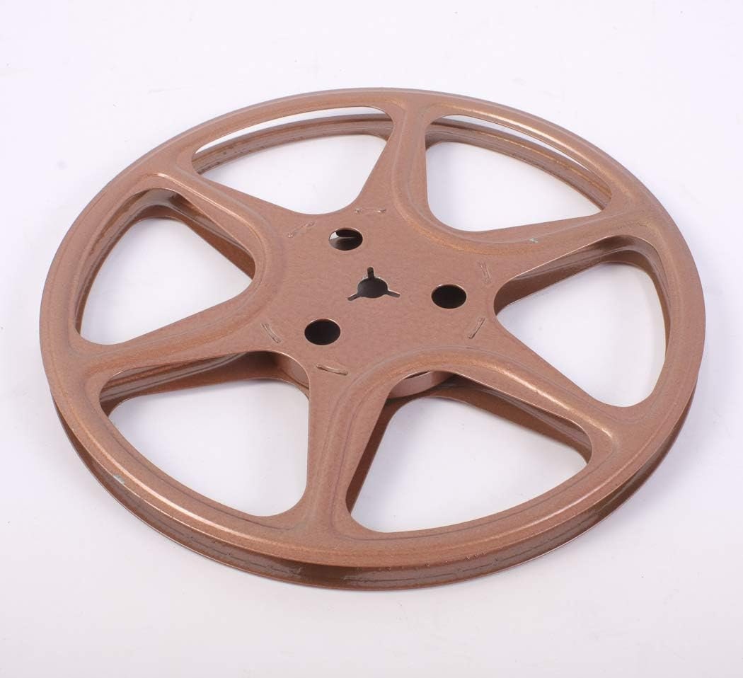 8MM FILM REEL, 7 Inch, 400ft, Steel, Made in USA