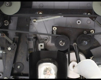 GAF DUAL 8mm and Super 8mm Film Projector Belt, 1 Large Main Round Belt for 1666/Z, 888, 1388, more