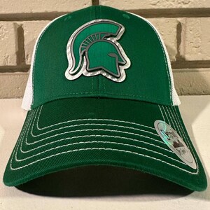 Michigan State Green and White Spartan Hat