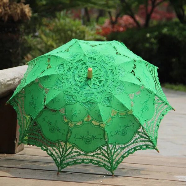 Lace Umbrella Etsy