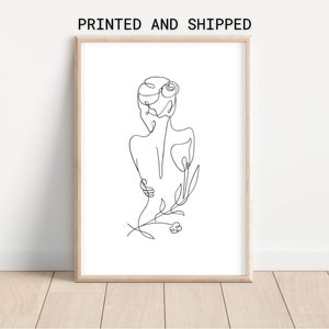 Woman Body Line Art - Etsy