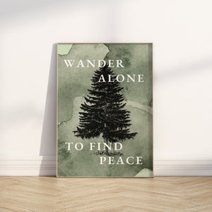 Digital Download Forest Tree Wall Art Forest Tree Printable - Etsy