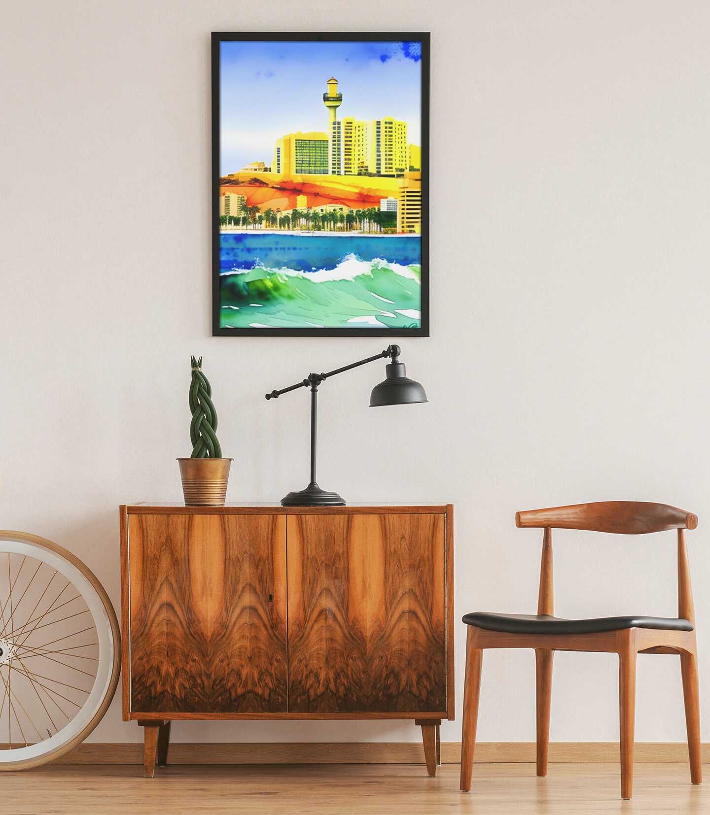 Beirut Skyline Beirut Poster Beirut Wall Art Beirut Print Lebanon Wall Art Lebanon Poster
