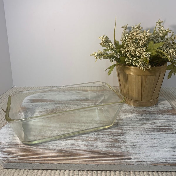 Glasbake Loaf Pan Etsy