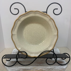 Vintage Mikasa Garden Club 9 Inch Chop Serving Bowls #EC400 Made in Japan Set of 2
