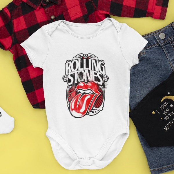 Rolling Stones Baby Girl Clothes Etsy