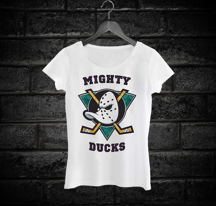 Mighty Shirt Ducks Jersey 1996-1997 T-Shirt Design - Green T-shirt