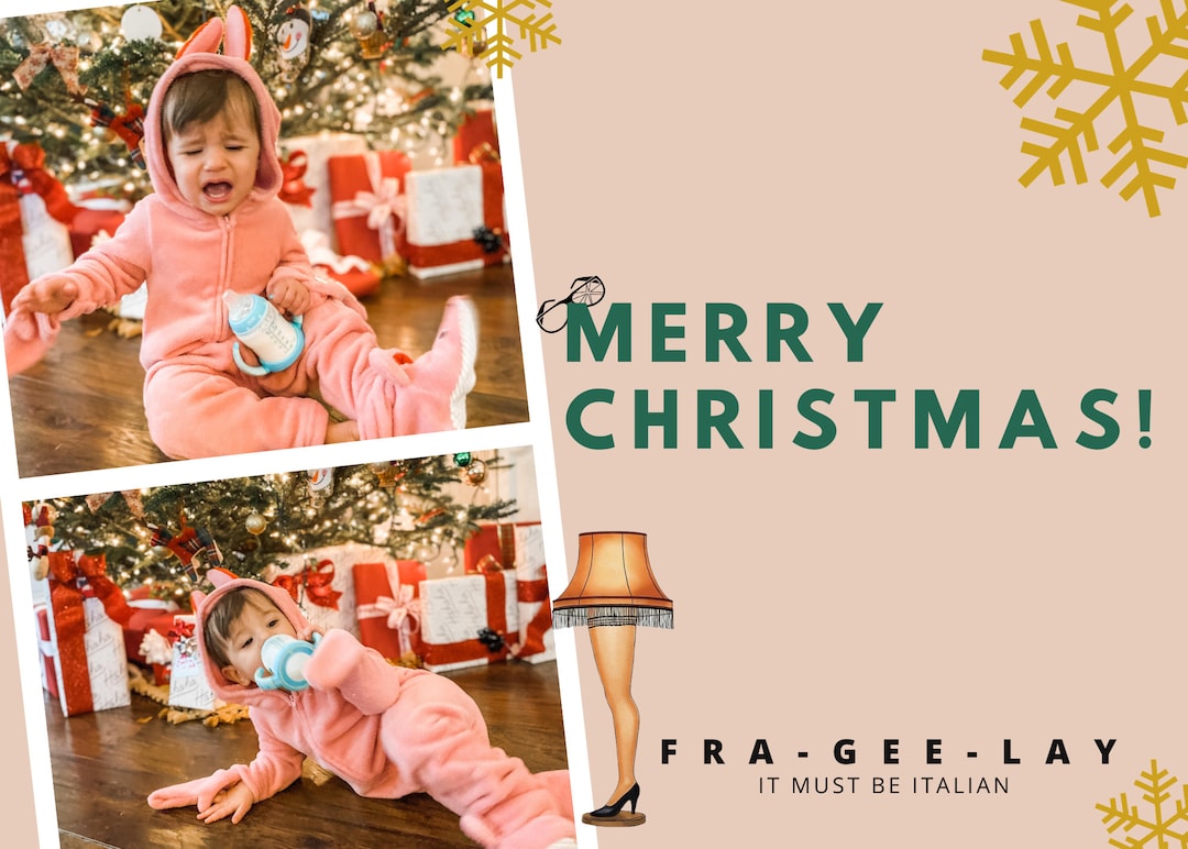 A Christmas Story Christmas Card 