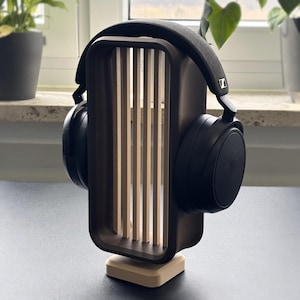 Headphone Stand, Headset Holder with Clean Aesthetics, Perfect for Airpods Max, Sony MX4 & 5 or other Devices