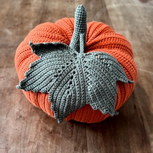 crochet pattern BIG "pumpkin", amigurumi pumpkin