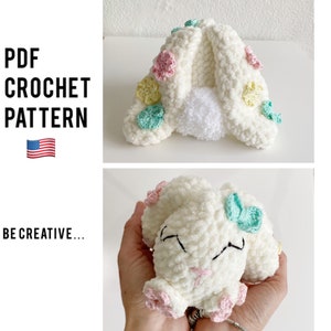 crochet amigurumi pattern bunny egg / amigurumi bunny toy / easter bunny / easter egg / easter decor / crochet toys / crochet bunny