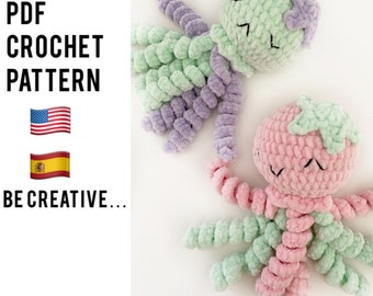 Crochet Jellyfish Amigurumi Pattern (PDF)