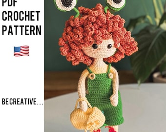 Crochet Frog Doll Amigurumi Pattern (PDF)